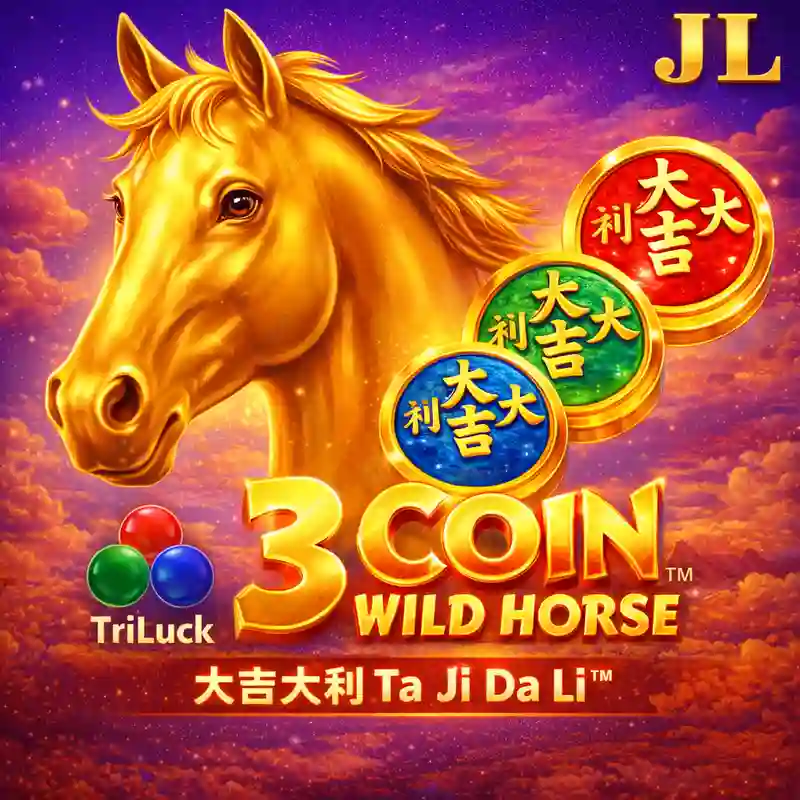 3 Coin Wild Horse slot game at 1win Philippines